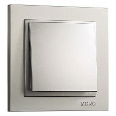 Выключатель одноклавишный mono electric despina 102-212125-100
